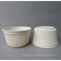 Biodegradable Plastic Cornstarch Corn Starch Soup Bowl with Lid